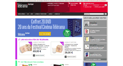 Desktop Screenshot of boutique.telerama.fr